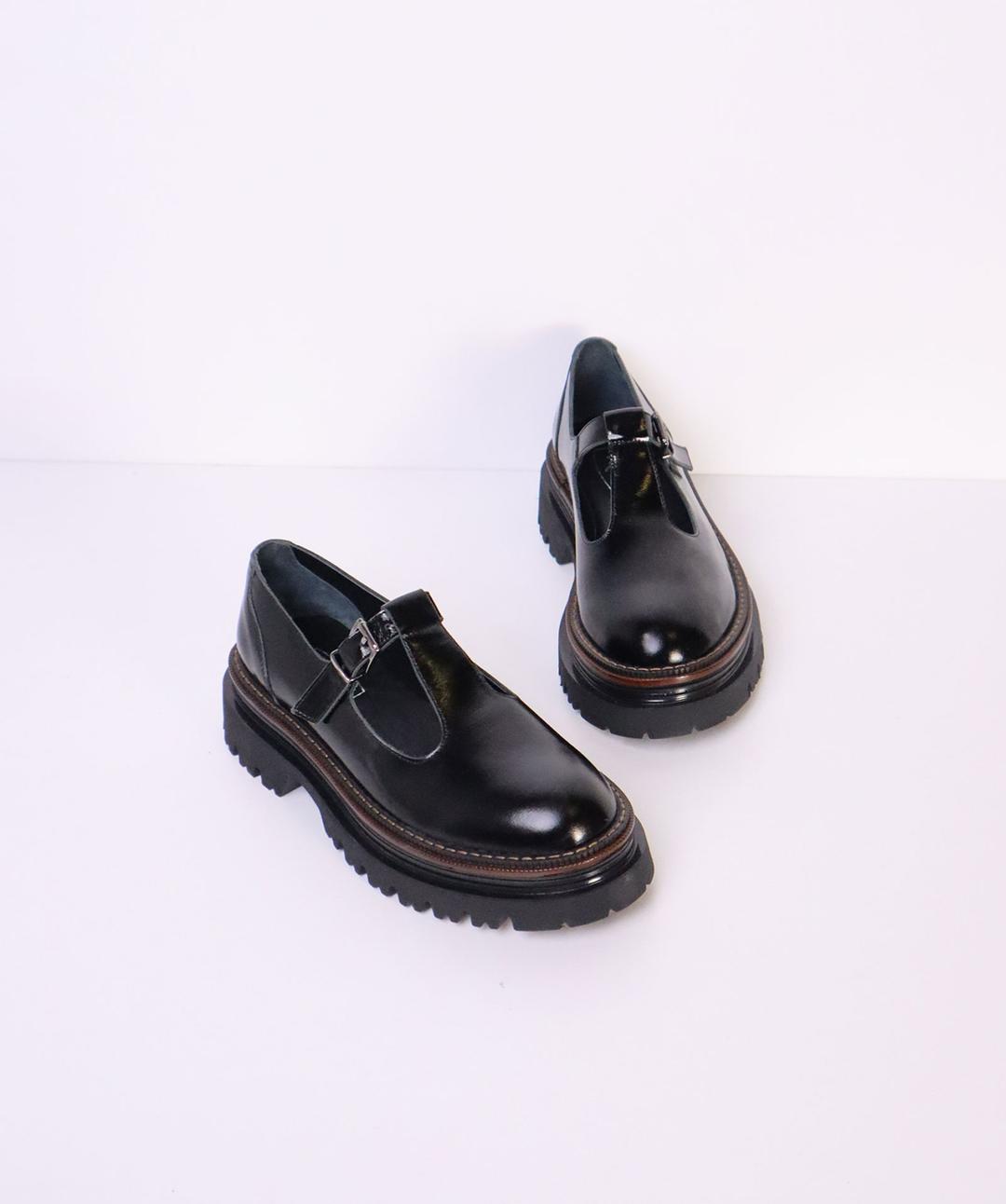 BLACK PATENT IL FW24 109622