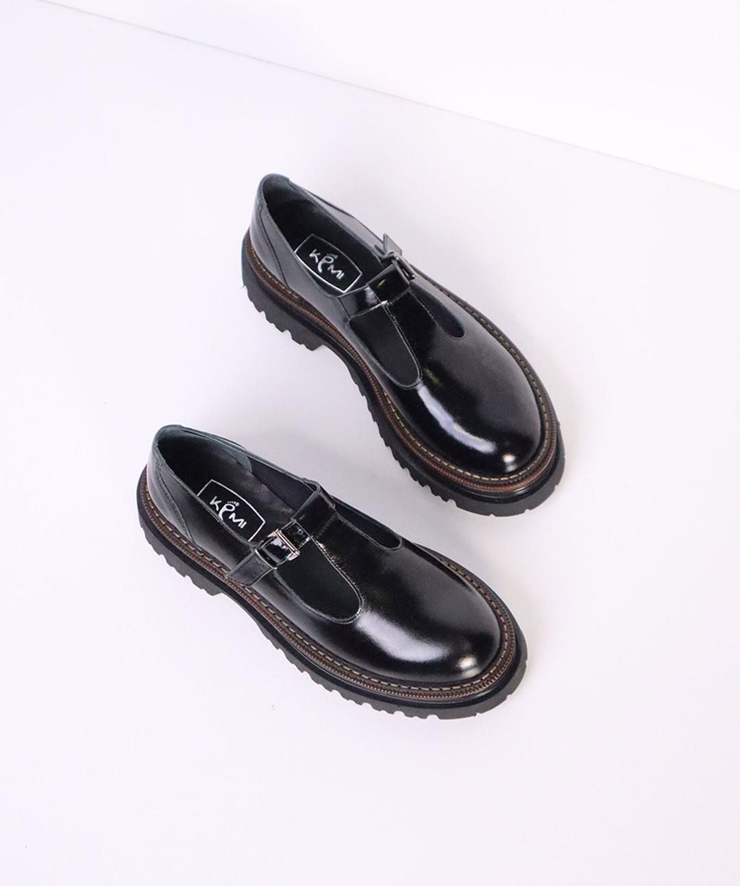 BLACK PATENT IL FW24 109622